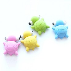 PHILLIP 거북이 지우개, 랜덤발송, 3개