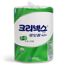 크리넥스 순수 2겹 점보롤 화장지 250m, 3개입, 1개