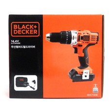 스탠리블랙앤데커 14.4V 충전해머드릴 BDCT144E, 1세트