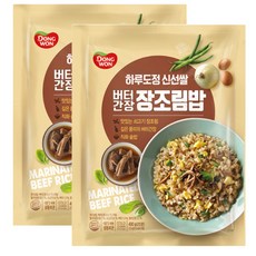 동원에프엔비 버터간장 장조림밥 냉동밥, 430g, 2개