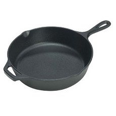 LODGE 鑄鐵平底鍋 12吋, 直徑 30.5 cm x 深度 5.1 cm, 1個