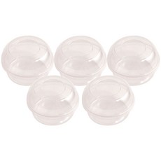 봄91 HR-8 투명 일회용 샐러드컵 소 11.7 x 4 cm, 5개입, 1개