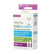 업스프링 밀크스크린 모유 알콜테스터, 20매, 1개