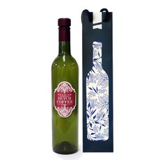 Glassdomae 綠色葡萄酒螺紋蓋 500ml 5001N 包裝, 21套, 選項 02