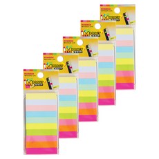 M POSGY 頁面標籤 45張 10色, 10 x 50 毫米, 5個