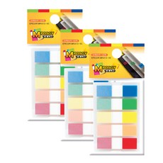 MFLAG 索引標籤 20張 5色 20-5C, 12 x 44 毫米, 3個