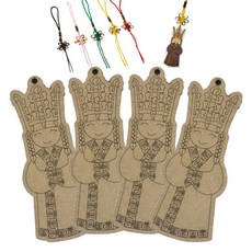 색지청 한국민속의상 우드아트3, 선덕여왕, 4개