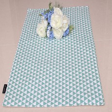 맘스아트 트라이앵글매트, 민트