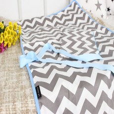 Mom's Art 野餐墊+收納袋 藍色, 1個