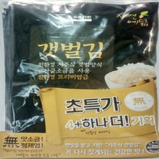 자연예닮 한수위 갯벌 전장김, 27g, 5개