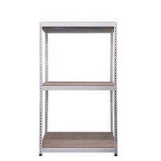 폴던스랙 더블 선반행거 800x500x1500 3단, 화이트