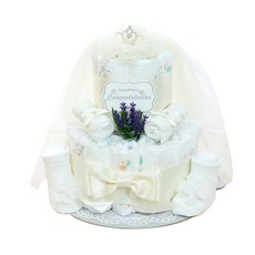 Baby Bakery 尿布蛋糕 新娘婚紗款, 新生兒