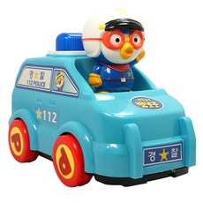 뽀로로 경찰차 완구, 혼합색상, 1개