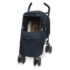 Manito 嬰兒車防風車罩 S號 Alpha專用, Navy, 1入