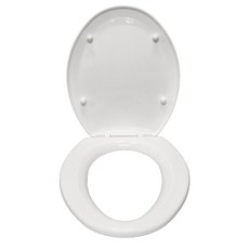 浴室 O型馬桶蓋 + 安裝配件 YS502, 單一顏色, 1套