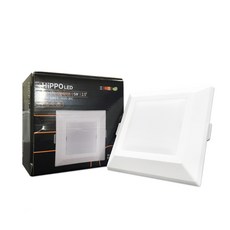 HiPPO LED 2.5 英寸方形筒燈嵌入式燈 5W DDSQ-205C 日光白光, 1 個