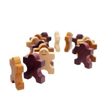 숲소리 블럭 어깨동무도미노, 1세트, 1개