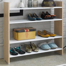 Zeus DIY 800 收納鞋櫃, 楓木+白