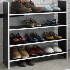 Zeus DIY800 收納鞋櫃, 全黑