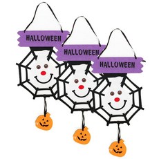 파티팡 할로윈 펠트 행잉데코, 고스트, 3개입