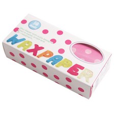 봄91 미니 왁스페이퍼 유산지 15 x 15 cm, 핑크도트, 50매입, 1개