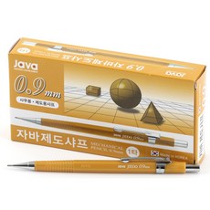 Java Pen 0.9 繪圖銳利, 12入, 黃色, 0.9mm