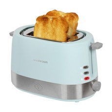 제니퍼룸 레트로 전기 토스터기 스카이블루, JR-T800S