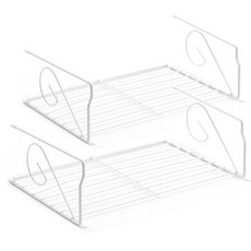 Tres Belle 粉體塗裝空間層架 一般型 白色, 2 件