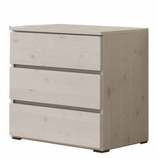 이정가구 카라 3단 서랍장, 워시, 3개