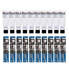 Oral-B 歐樂B Bliss & Whitening 牙膏 10ea + 牙刷 10ea, 1套