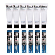 Oral-B 歐樂B Bliss & Whitening 牙膏 6ea + 牙刷 6ea, 1套