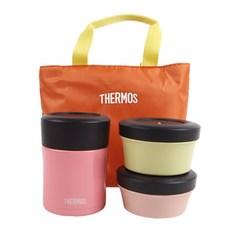 THERMOS 膳魔師 保溫餐盒組 TKLB-850, Sweet Pink, 1組