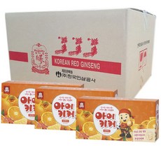 정관장 아이키커 홍삼 과즙음료, 3L, 1세트