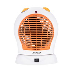 My Friend 桌上型旋轉式迷你電暖器, MF-3620FH, 混色