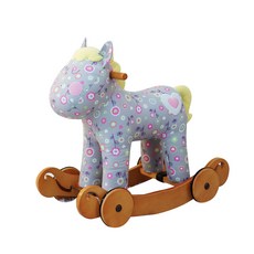 리틀포레스트 흔들목마 플로리 라이드, FLOWER PATTERN