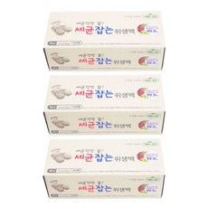 애드그린 세균잡는 위생백 100매, 3개
