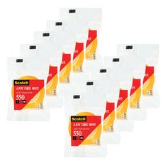 3M 다용도 테이프 550 리필 12mm x 20m, 10개입, 10개