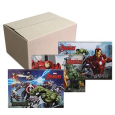 금홍팬시 어벤저스 스케치북 10권, 345 x 245 mm, 20매, 20매, 8절