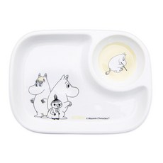 무민 다이어트 식판, 옐로우, 1개