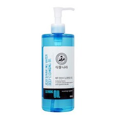 植物奈良濟州碳酸水卸妝油 大容量, 420ml, 1入