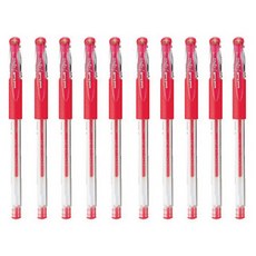 MITSUBISHI 三菱鉛筆 原子筆 UM-151 0.38mm, 紅色, 10片