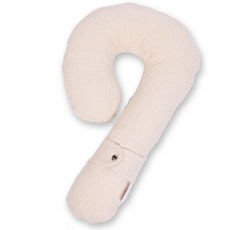 오가닉팩토리 안전벨트베개 지니필로, 내츄럴화이트