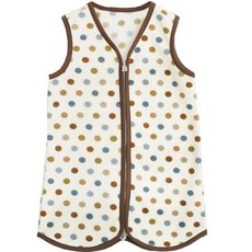 Baekop KIDS 嬰兒超細纖維拉鍊睡背心