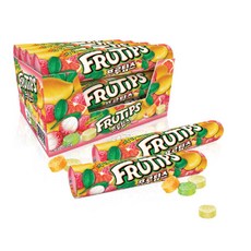 프루팁스 츄잉젤리 트로피칼믹스, 140g, 12개