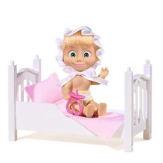 마샤앤베어 굿나잇 인형 세트, 혼합색상, 16 x 8.6 x 16 cm, 1개