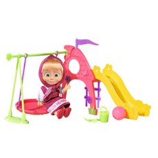 마샤앤베어 놀이터 놀이 인형, 혼합색상, 32 x 9 x 16.2 cm, 1개