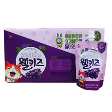 CJ 웰키즈 어린이음료, 포도맛, 10개입