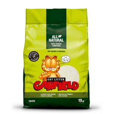 7PET 가필드 고양이모래 변기배수 가능한 가는 입자, 1개, 4.53kg