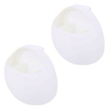 블럭마트 흡착 칫솔꽃이, 화이트, 2개입