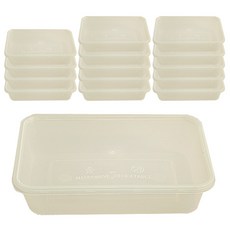 DONNA&DECO 基本款耐熱外帶盒, 15件, 1個